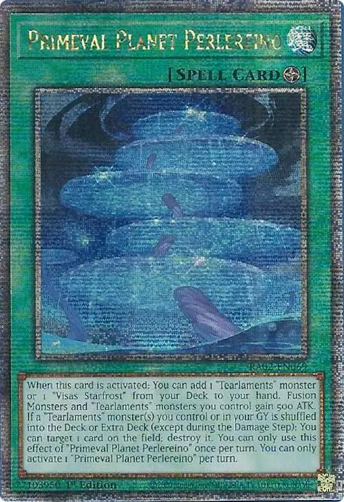 Primeval Planet Perlereino (Quarter Century Secret Rare) card image