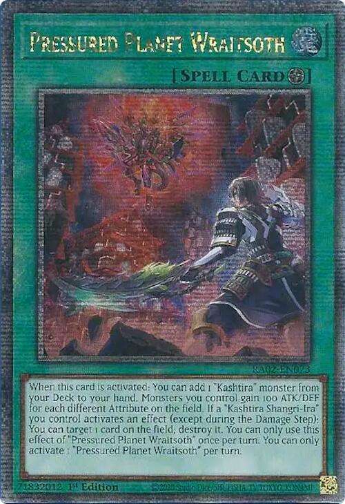 Pressured Planet Wraitsoth (Quarter Century Secret Rare) card image