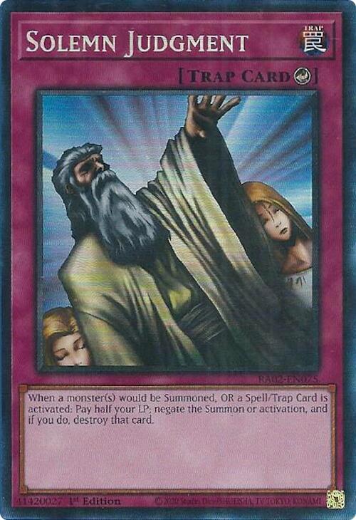 Solemn Judgment (PCR) card image