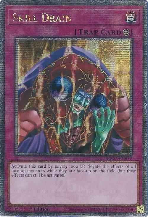 Skill Drain (Quarter Century Secret Rare) card image