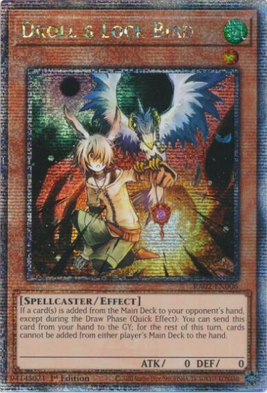 Droll & Lock Bird (Quarter Century Secret Rare) card image