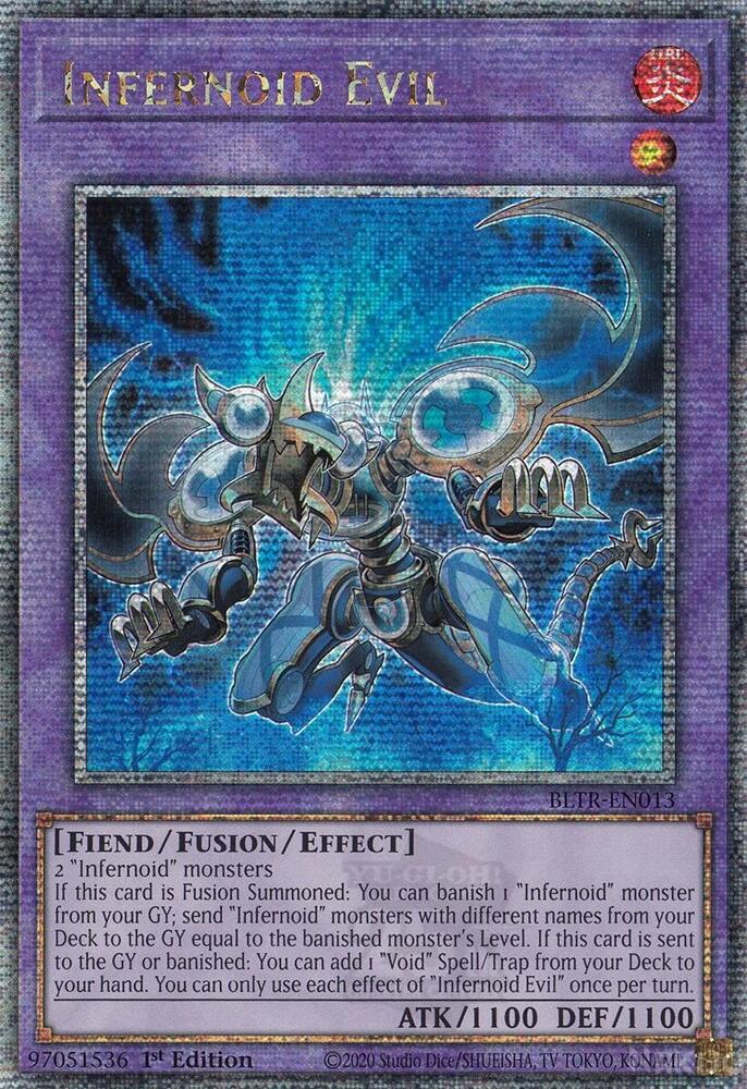 Infernoid Evil (Quarter Century Secret Rare) card image