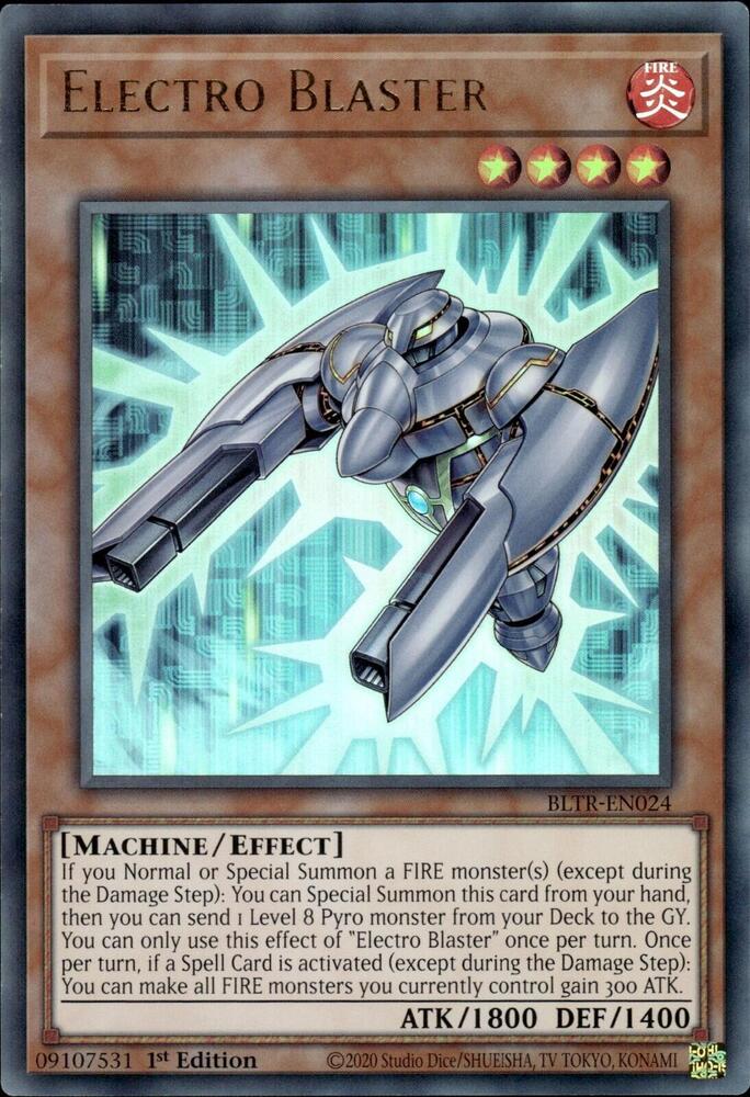 Electro Blaster card image
