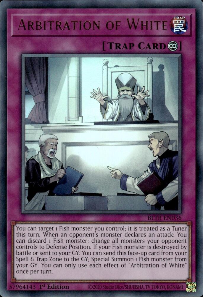 Arbitration of White card image