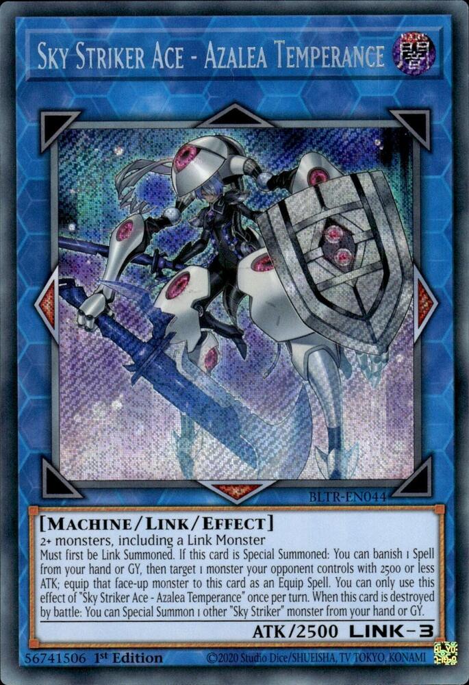Sky Striker Ace - Azalea Temperance card image