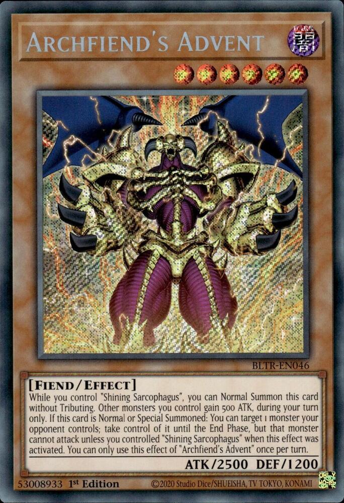 Archfiend's Advent card image