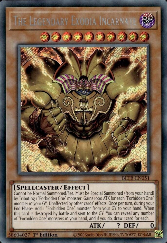 The Legendary Exodia Incarnate card image