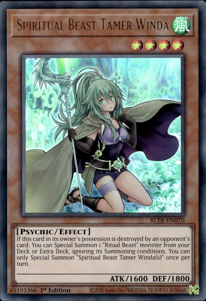 Spiritual Beast Tamer Winda card image