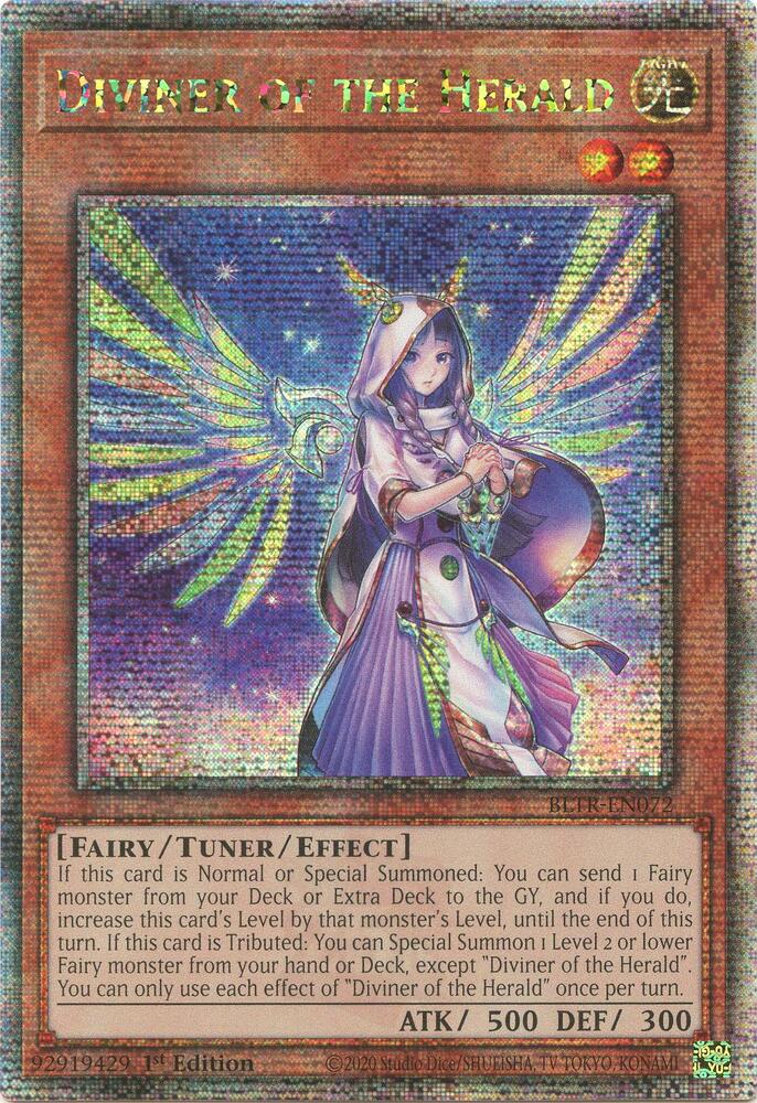 Diviner of the Herald (Quarter Century Secret Rare) card image
