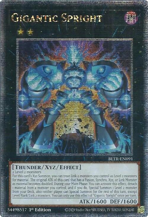 Gigantic Spright (Quarter Century Secret Rare) card image