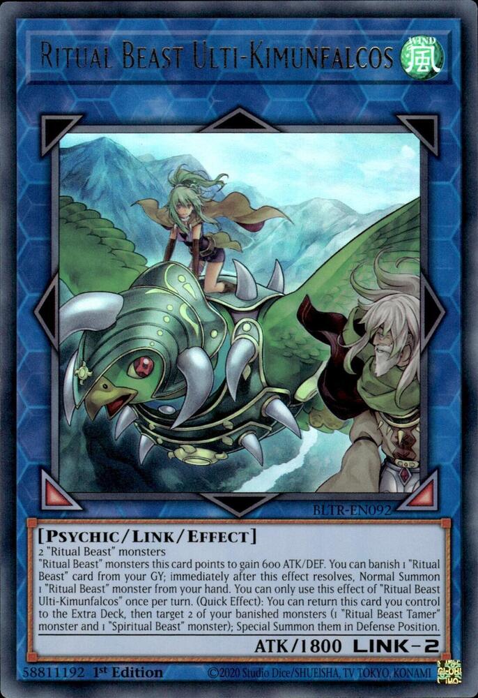 Ritual Beast Ulti-Kimunfalcos card image