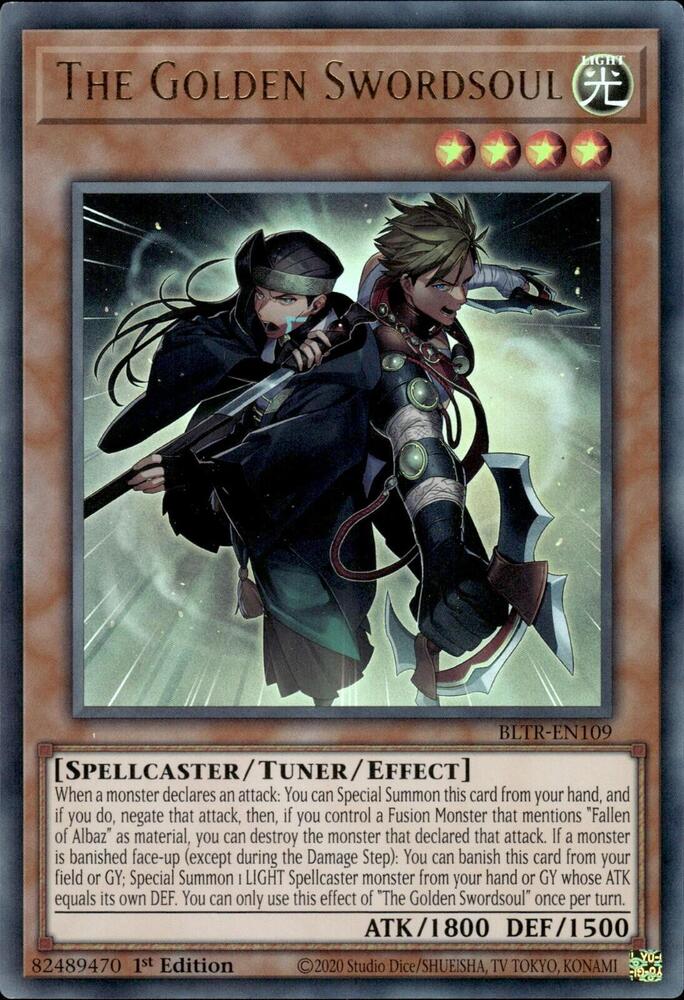 The Golden Swordsoul card image