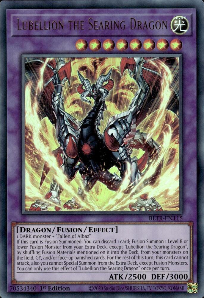 Lubellion the Searing Dragon card image
