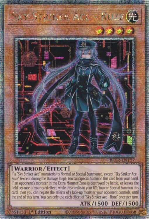 Sky Striker Ace - Roze (Alternate Art) (Quarter Century Secret Rare) card image