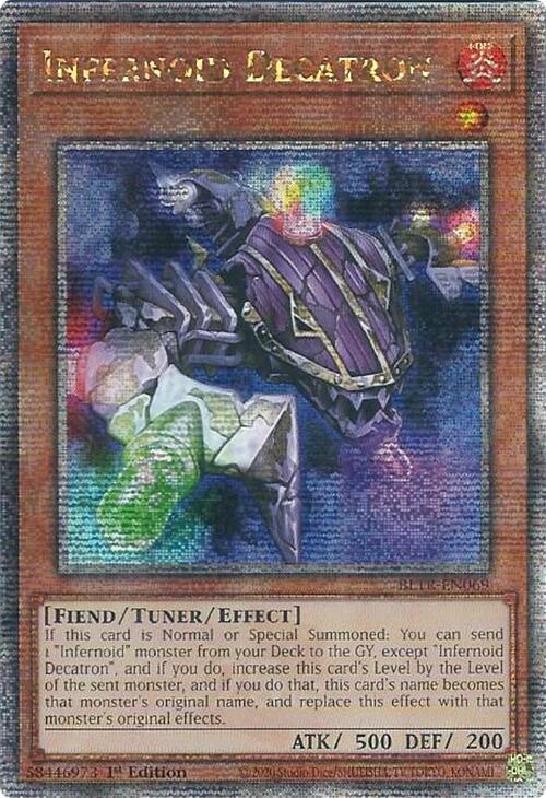 Infernoid Decatron (Quarter Century Secret Rare) card image