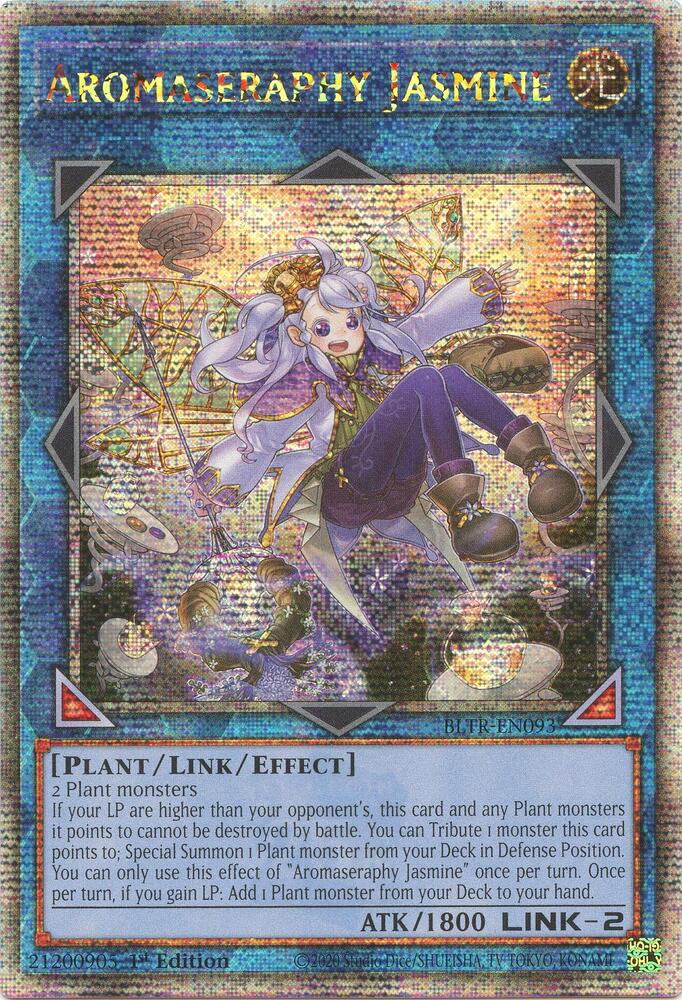 Aromaseraphy Jasmine (Quarter Century Secret Rare) card image