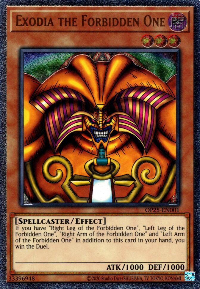 Exodia the Forbidden One (UTR) card image