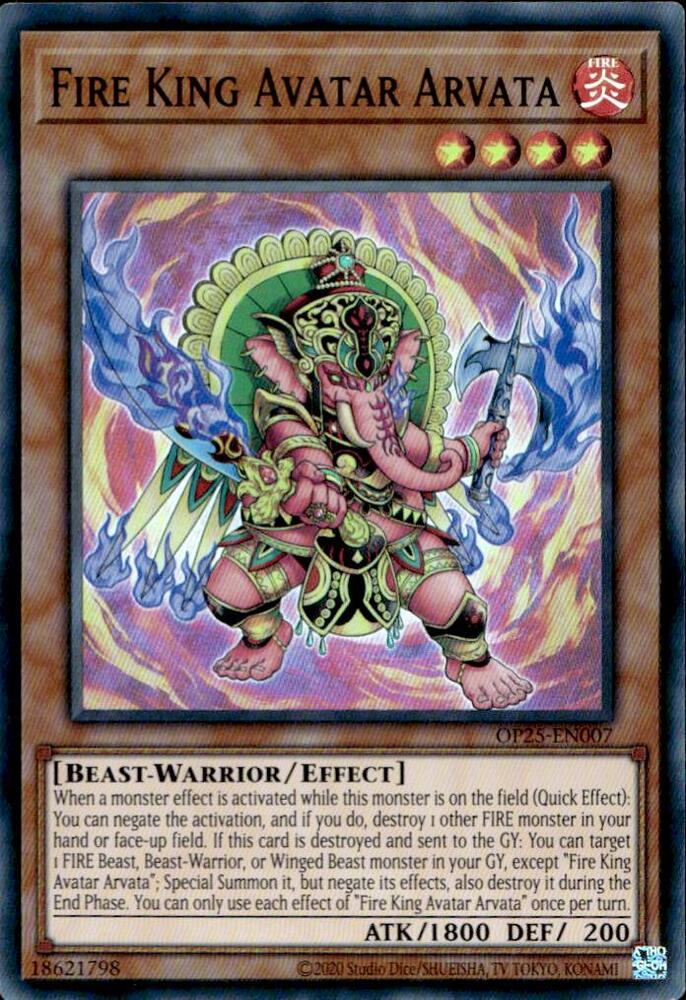 Fire King Avatar Arvata card image