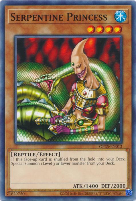 Serpentine Princess card image