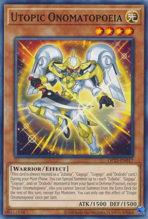 Utopic Onomatopoeia card image