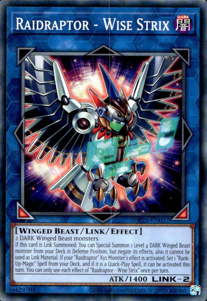 Raidraptor - Wise Strix card image