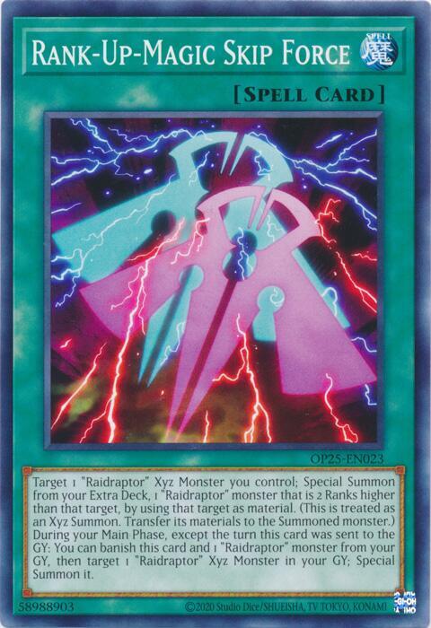 Rank-Up-Magic Skip Force card image