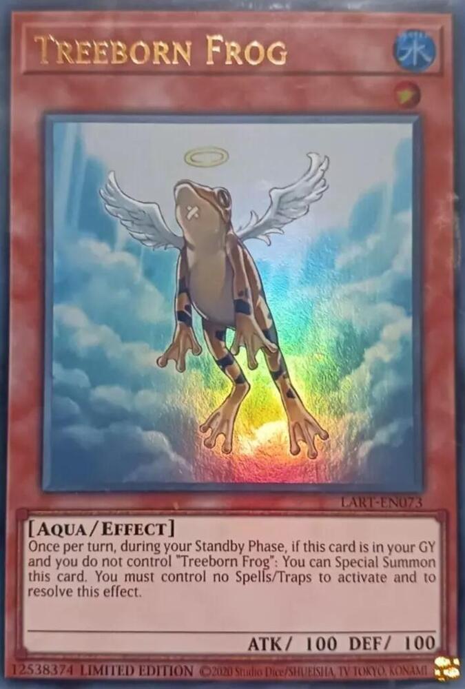 Treeborn Frog card image