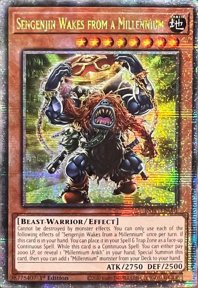 Sengenjin Wakes from a Millennium (Quarter Century Secret Rare) card image
