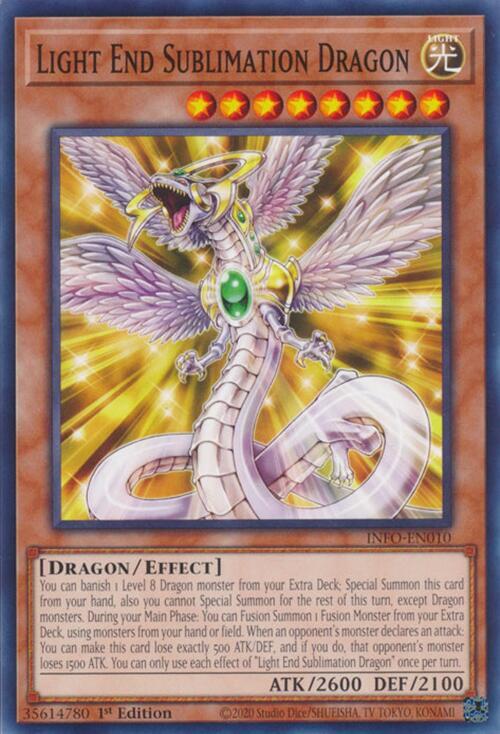 Light End Sublimation Dragon card image