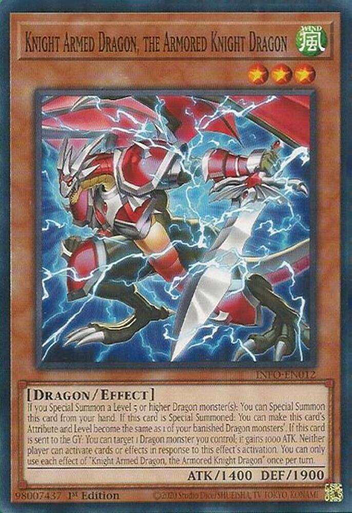 Knight Armed Dragon, the Armored Knight Dragon card image