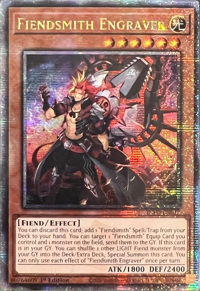 Fiendsmith Engraver (Quarter Century Secret Rare) card image