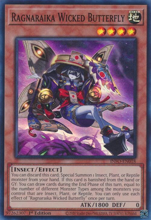 Ragnaraika Wicked Butterfly card image