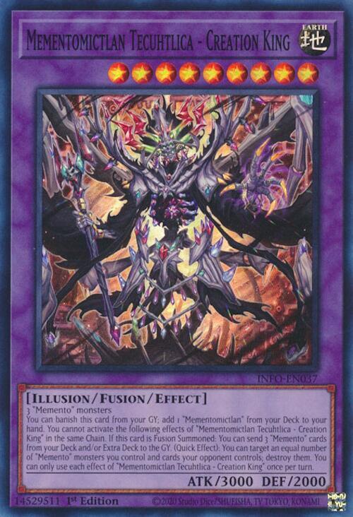 Mementomictlan Tecuhtlica - Creation King card image