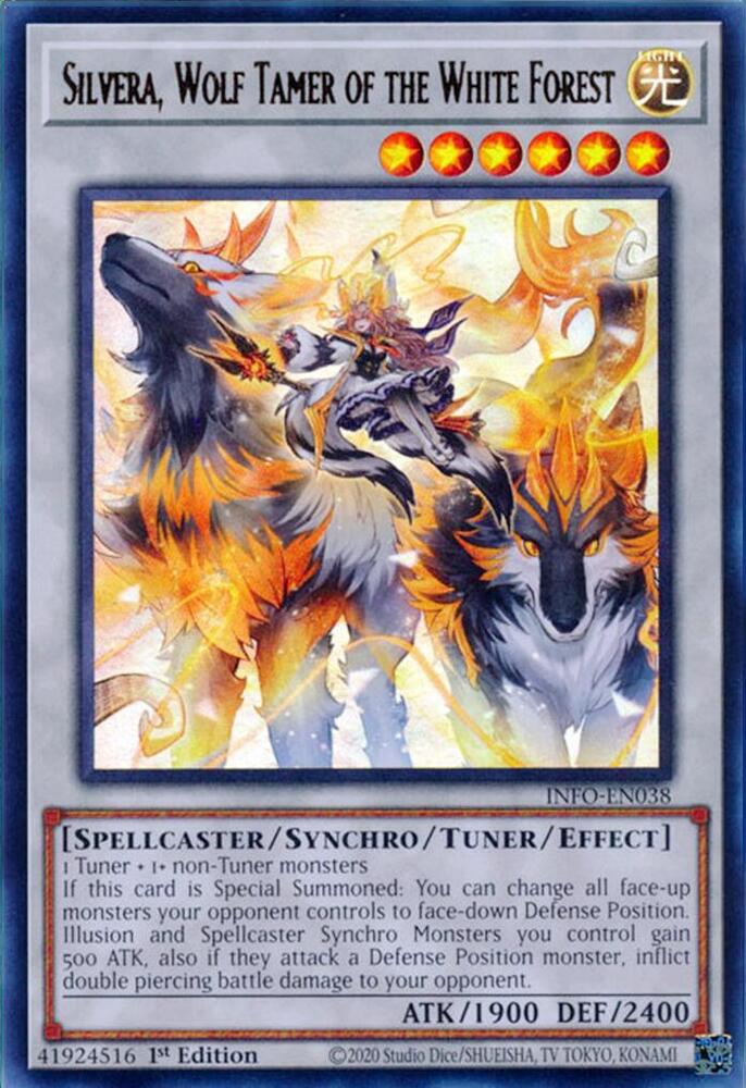 Silvera, Wolf Tamer of the White Forest card image