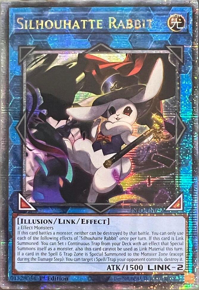 Silhouhatte Rabbit (Quarter Century Secret Rare) card image