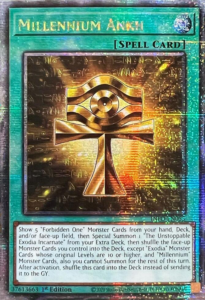Millennium Ankh (Quarter Century Secret Rare) card image