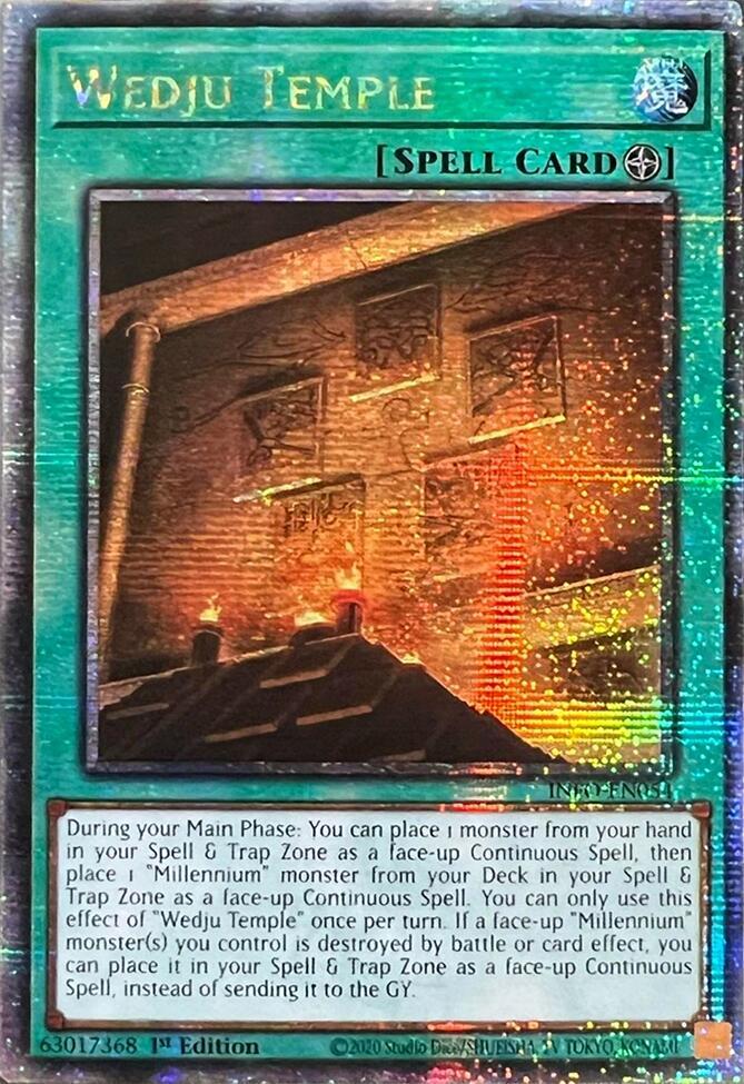 Wedju Temple (Quarter Century Secret Rare) card image
