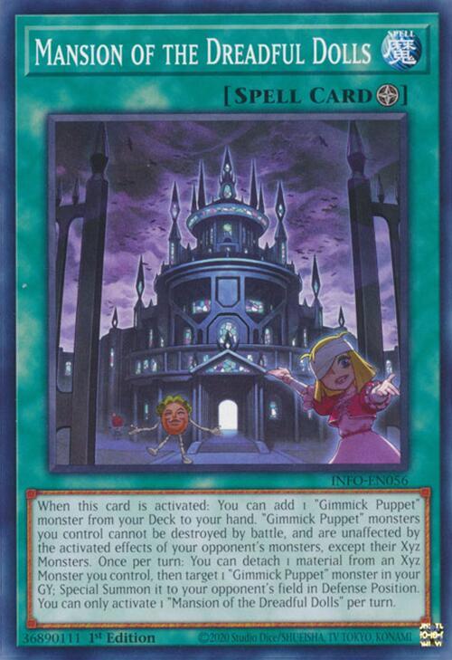 Mansion of the Dreadful Dolls card image
