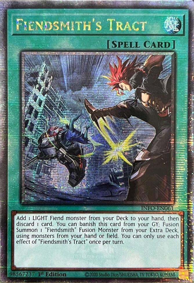 Fiendsmith's Tract (Quarter Century Secret Rare) card image