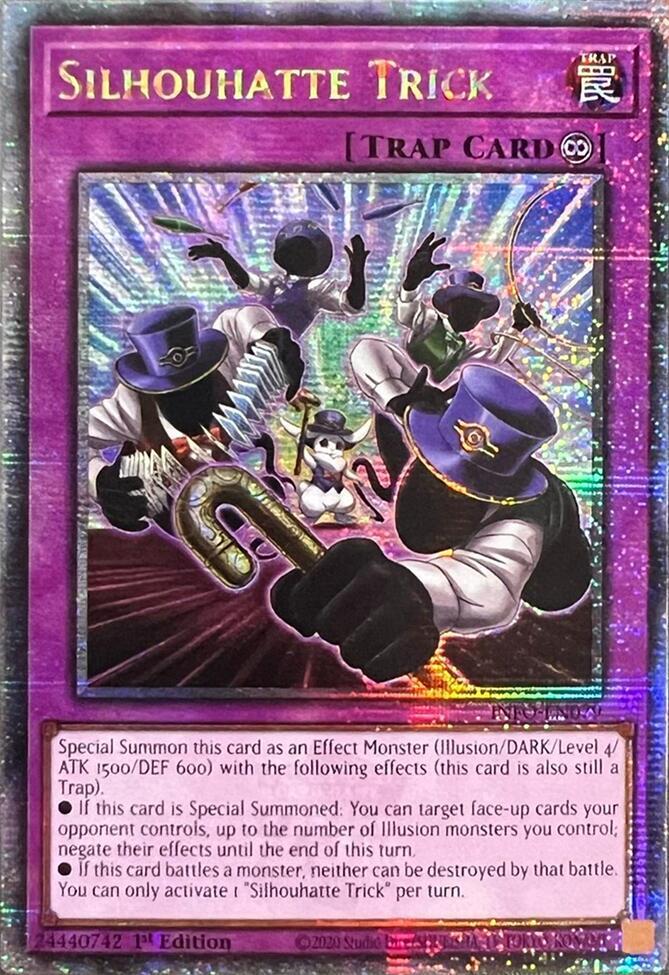 Silhouhatte Trick (Quarter Century Secret Rare) card image
