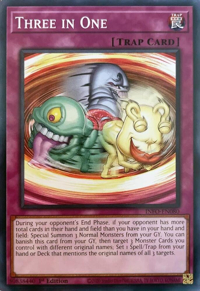 Three in One card image