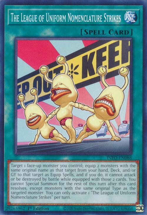 The League of Uniform Nomenclature Strikes card image