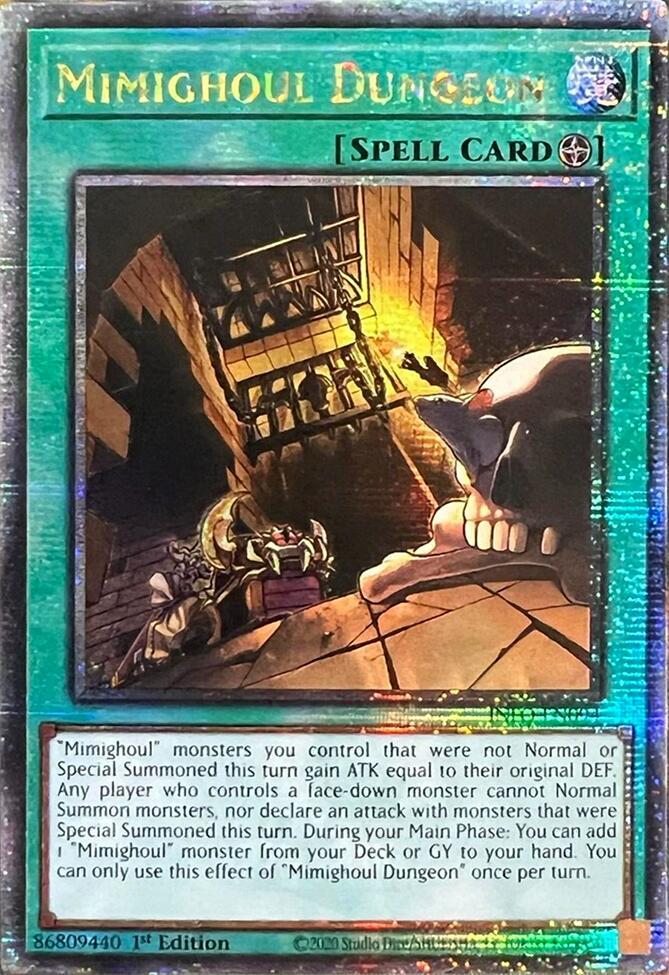 Mimighoul Dungeon (Quarter Century Secret Rare) card image