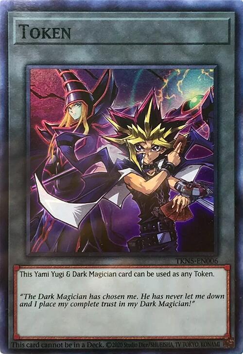 Token: Yami Yugi & Dark Magician card image