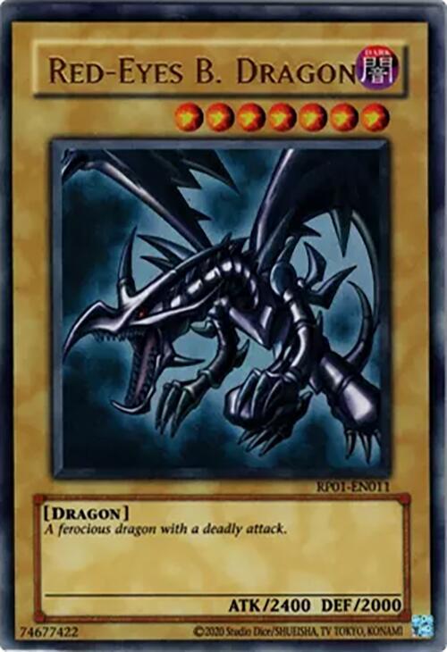 Red-Eyes B. Dragon card image