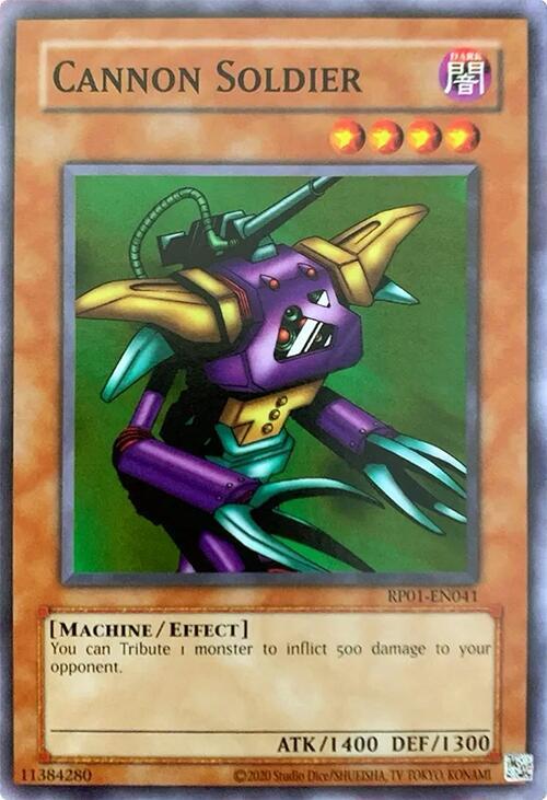 Cannon Soldier card image