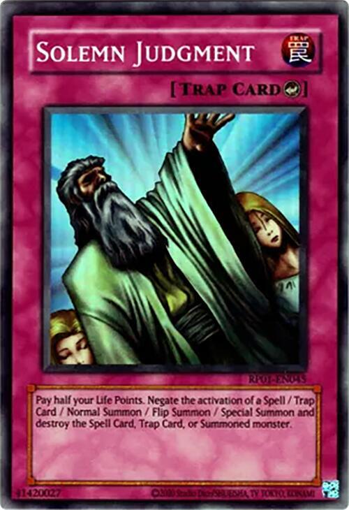 Solemn Judgment card image