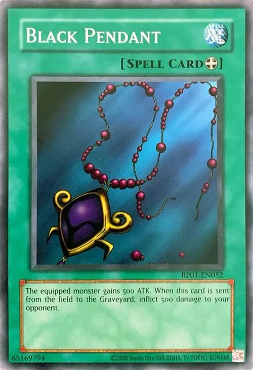 Black Pendant card image
