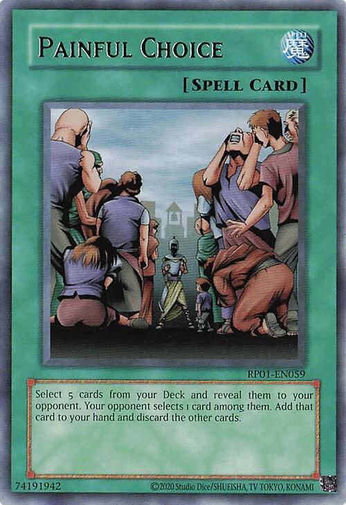 Painful Choice card image