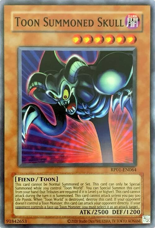 Toon Summoned Skull card image